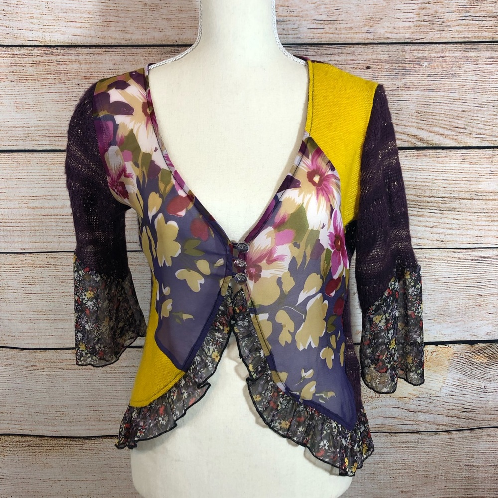 CRAZY FISH Multi-colored Cardigan